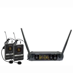 SET 8202LAV bežični dupli pilot mikrofon UHF